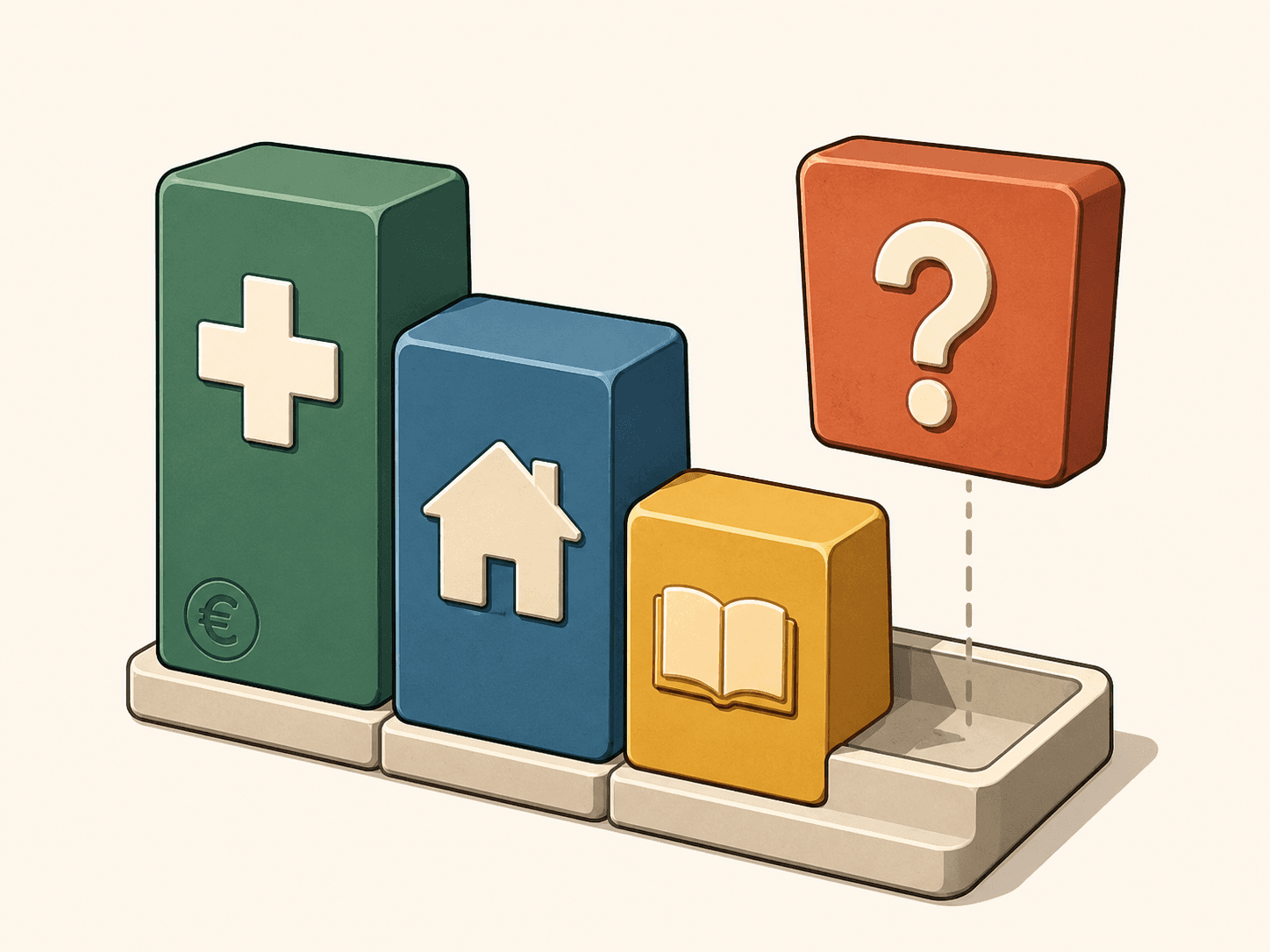 Screenshot of the Irish Budget Quiz interactive budget controls.
